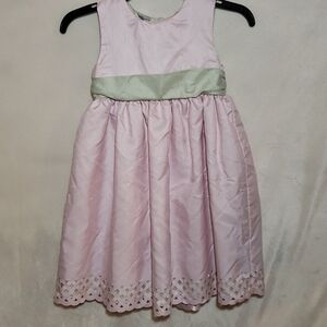 PERFECTLY DRESSED Party Dress Pink & Green Full 6X